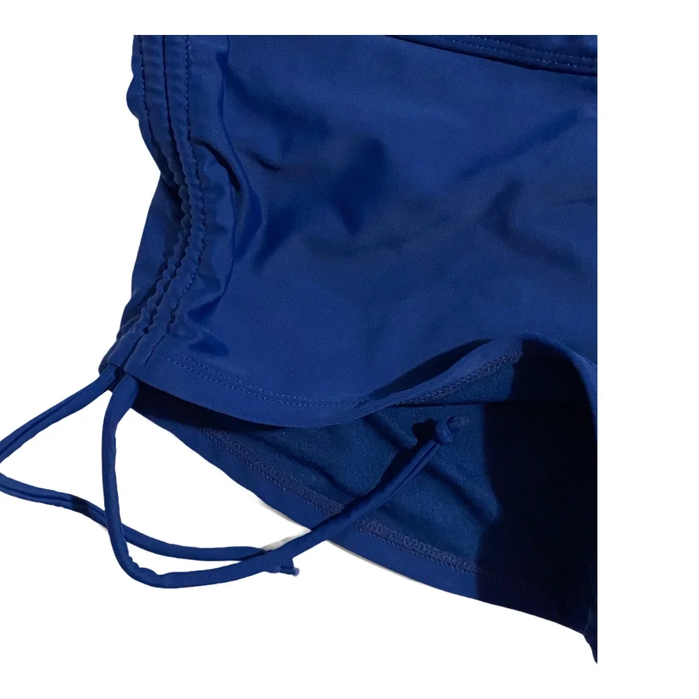 NWT Sketchers 2pc Swimsuit Womens Large Bandeau Racerback Bikini Top Swim Shorts - Picture 3 of 12